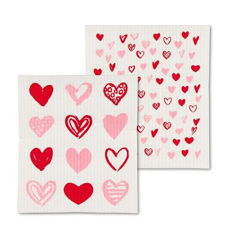 The Amazing Swedish Dishcloth Hearts