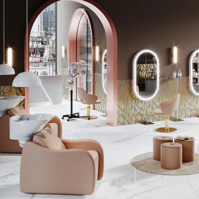 Salondesign24 Friseurausstattung Paketangebot Gold