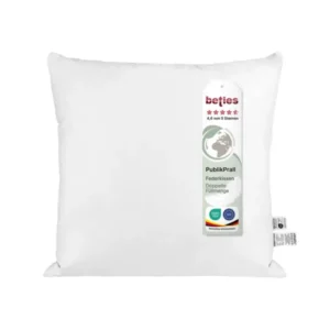 beties Publikprall Federkissen Fuellkissen 60x60 cm Etikett