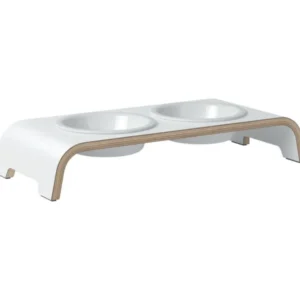 dogBar® S - HPL weiß mit Porzellan-dogBar-TOJU Interior