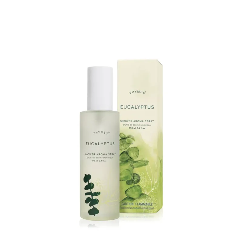 Thymes Eucalyptus Shower Aroma Spray 100ml 3.4oz
