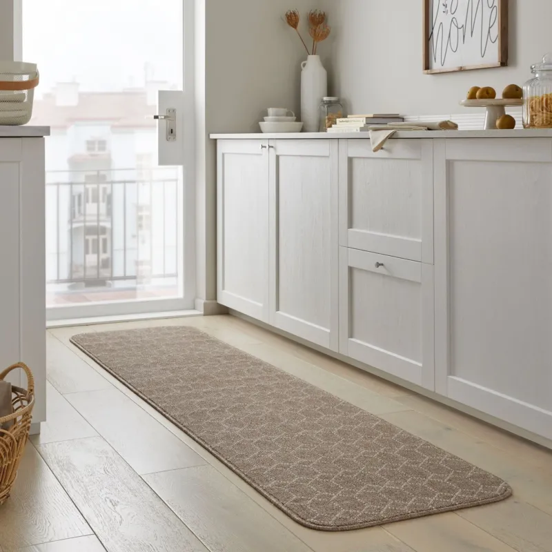 Washable runner - Argo Taupe