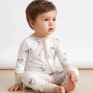 Puppy Farm Words Bamboo Convertible Zippy