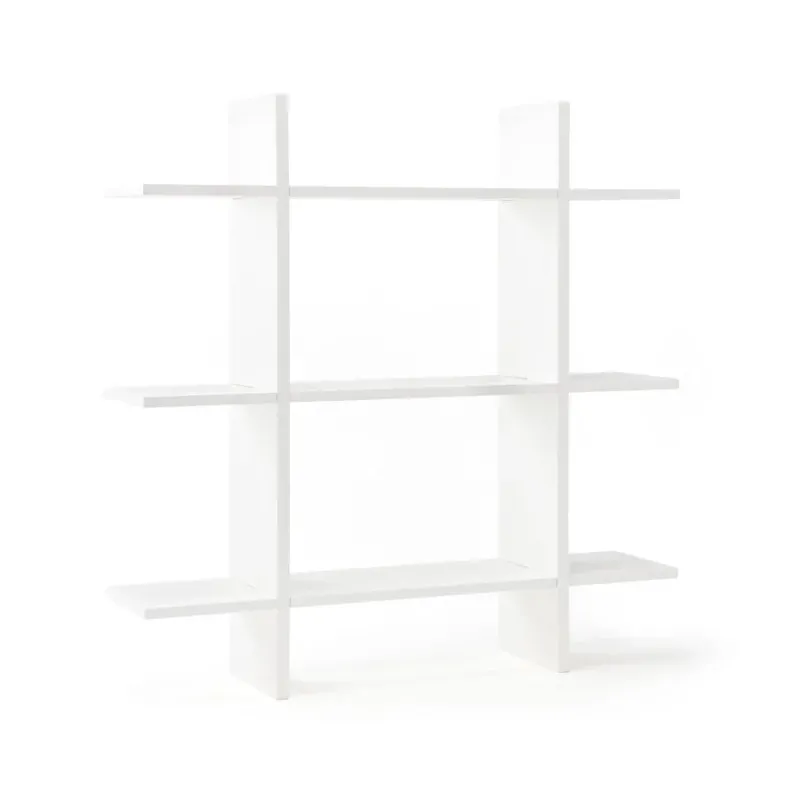 KID'S CONCEPT - Étagère Murale 3 Niveaux White Star