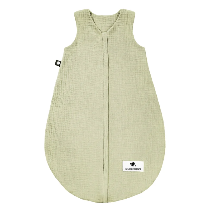 Musselin Sommerschlafsack, Lime