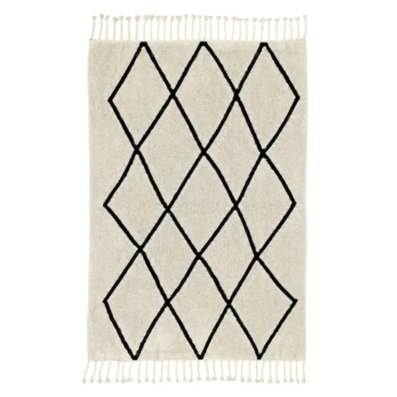 LORENA CANALS - Tapis Lavable Berbère - Beige 140 X 200 cm