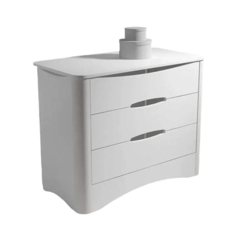 MATHY BY BOLS - Commode 3 Tiroirs FUSION Profiles Blanc