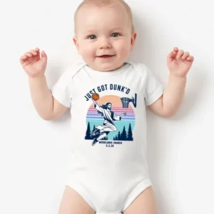 Custom Just Got Dunk'd Bamboo Bodysuit